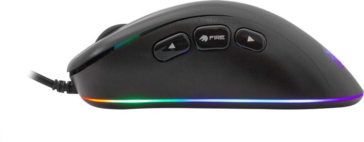 Produktbild White Shark Gaming mouse eShark with a separate attack button, Pixart 3330 sensor, with RGB illumination (Kabelgebunden)