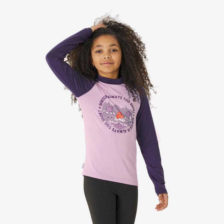 Actual product image Wedze Vest ski kids long sleeve polyester (164)