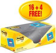 Immagine prodotto Post-it Haftnotzien 16 + 4 (76 x 76 mm)