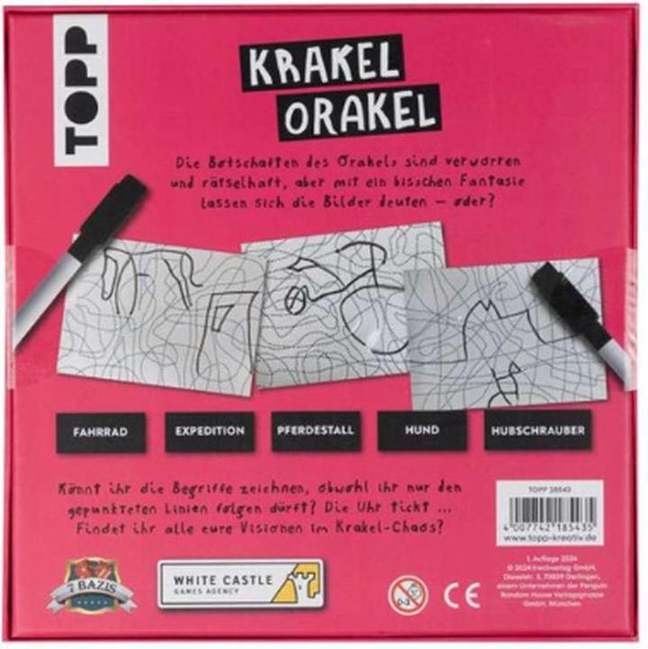 Produktbild Krakel-Orakel – Das Zeichenspiel für alle, die nicht zeichnen können (Deutsch)