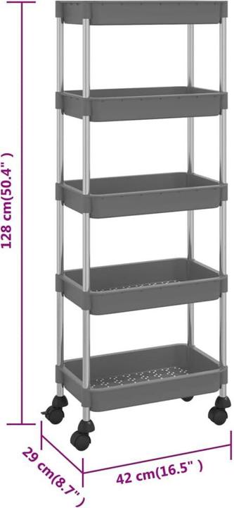 Actual product image vidaXL Küchenwagen