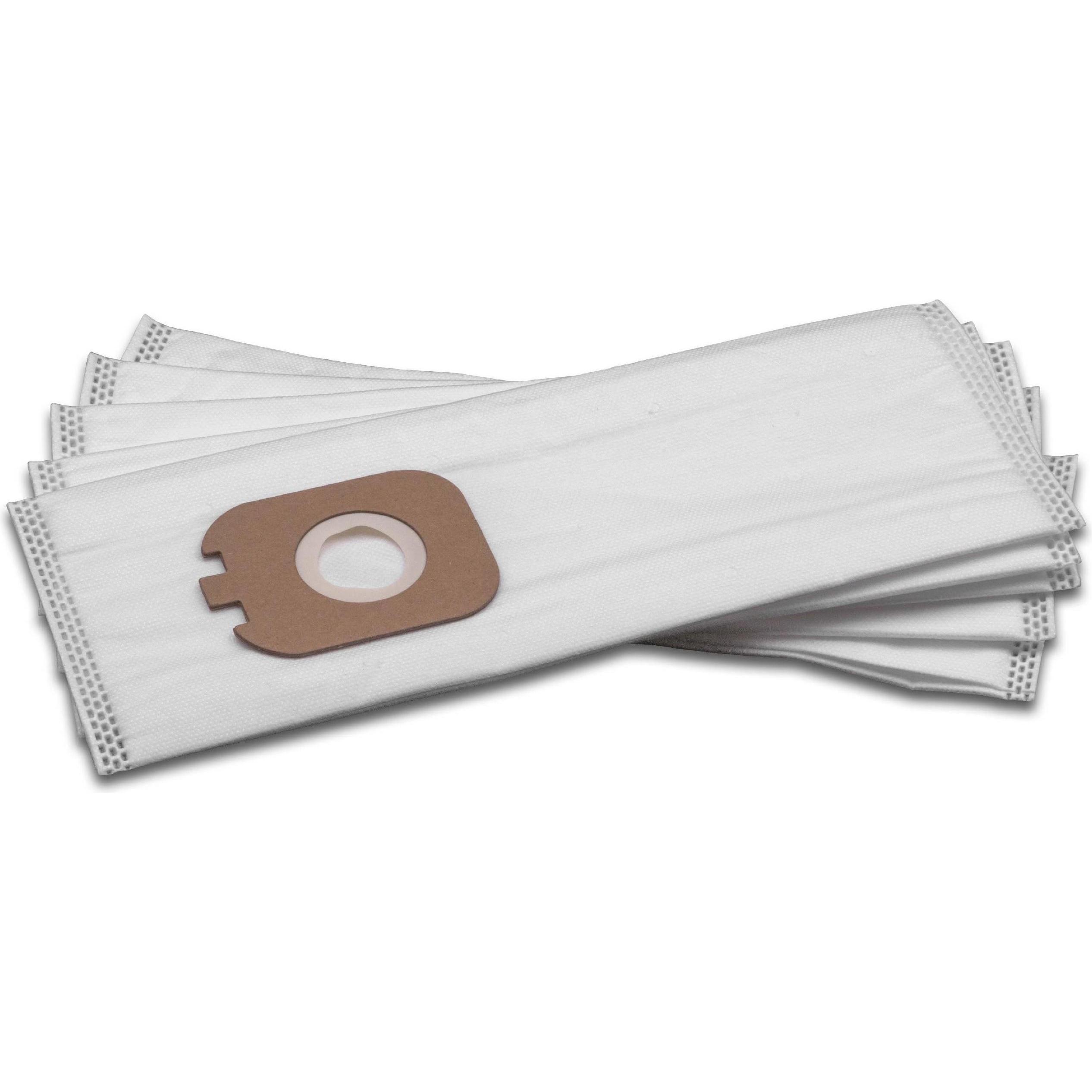AccuCell 5 Staubsaugerbeutel Filtertüten Mikrovlies für Staubsauger wie Rowenta ZR005001, Staubsaugerbeutel