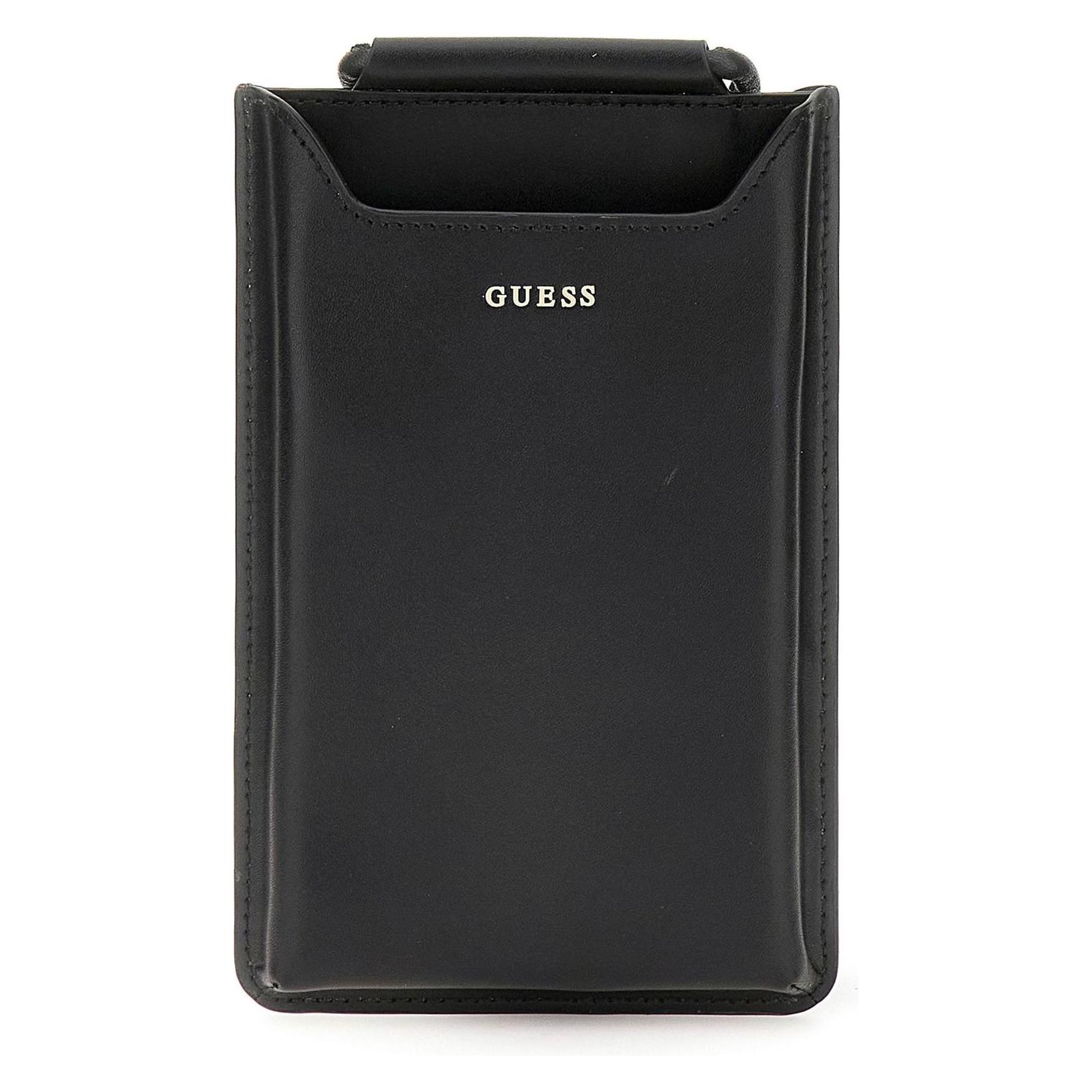 Guess, Damen, Handtasche, Phone Case, Schwarz