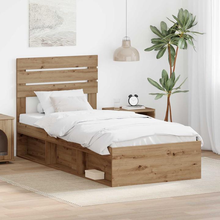 Image du produit vidaXL Moderner Bettrahmen (90 x 190 cm)