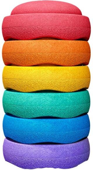 Actual product image Stapelstein ® MINI Rainbow Classic 6 (6 Stk.)