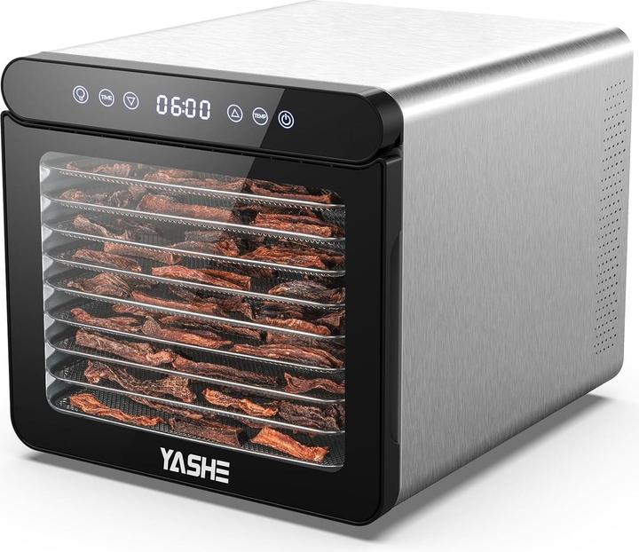 Actual product image Yashe Dörrautomat mit 9 Tabletts und Timer