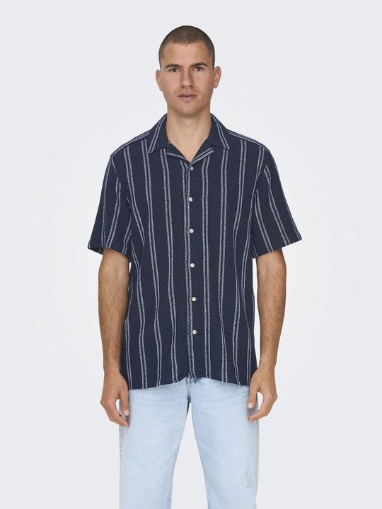 Immagine prodotto Only & Sons Camicia a maniche corte a righe (XXL)