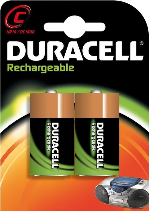 Productafbeelding Duracell Herladen Ultra (2 Pcs., C, 2200 mAh)
