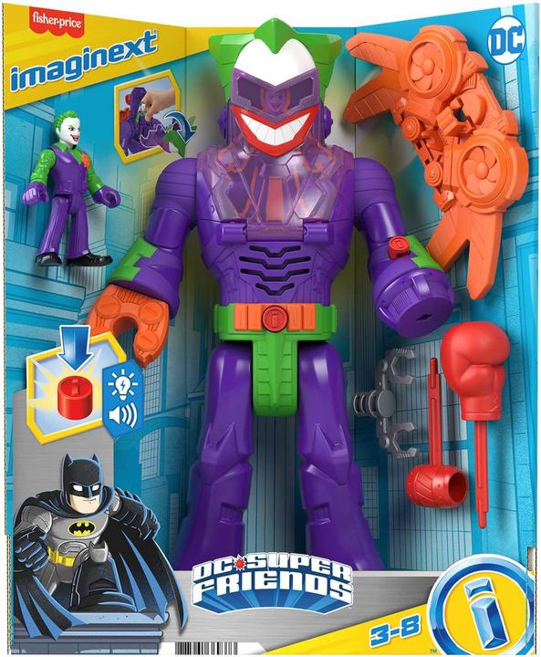 Produktbild Mattel Imaginext DC Super Friends Insider Joker im Lachroboter