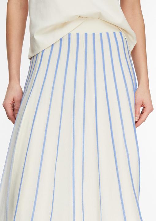 Produktbild Comma Gestrickter Rock mit angedeuteter Plissée-Optik und elastischem Bund (48)