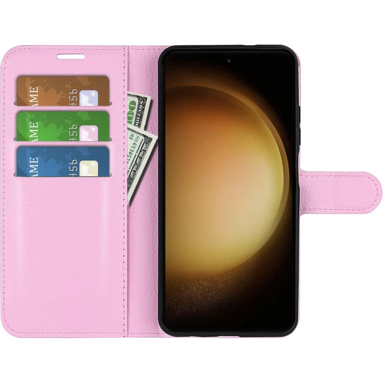Thumbnail - Screenguard Samsung Galaxy S23 Leather Guard Lederhülle (Samsung Galaxy S23+), Smartphone Hülle, Rosa
