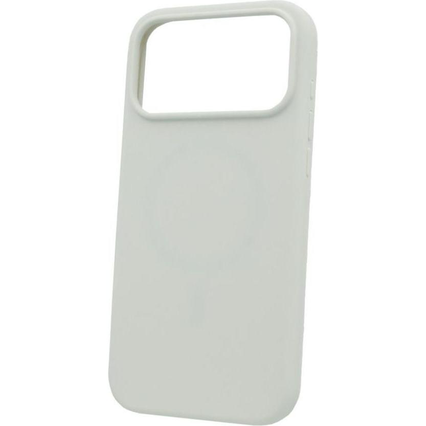 Evelatus Back panel cover Apple iPhone 17 Pro Max Premium Magsafe Soft Touch Silicone Silver (Apple iPhone 17 Pro Max), Cover smartphone, Argento