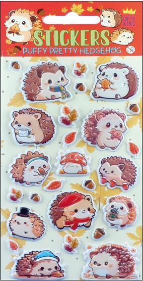 Produktbild King Aufkleber 3D-Effekt Igel (1 Sticker)