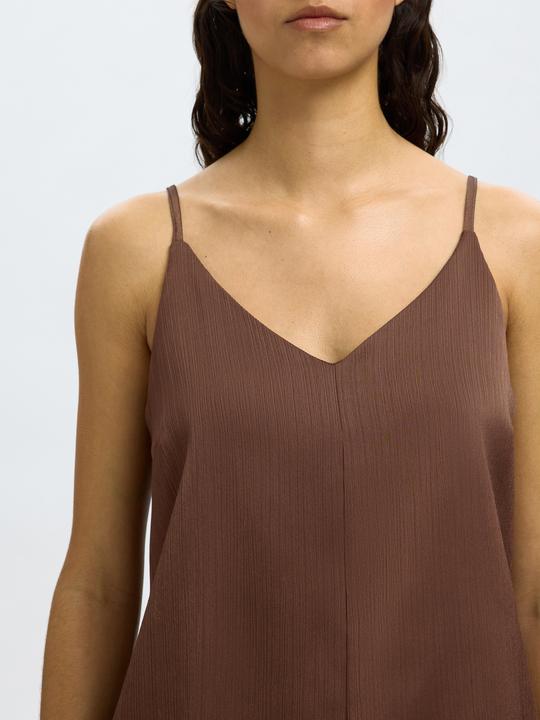 Actual product image Selected Satin Spaghettiträger-Top (34)