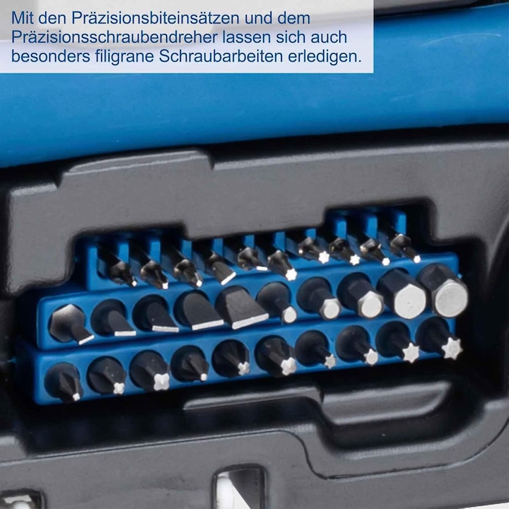 Actual product image Scheppach Werkzeugkoffer-Set (97 pieces)