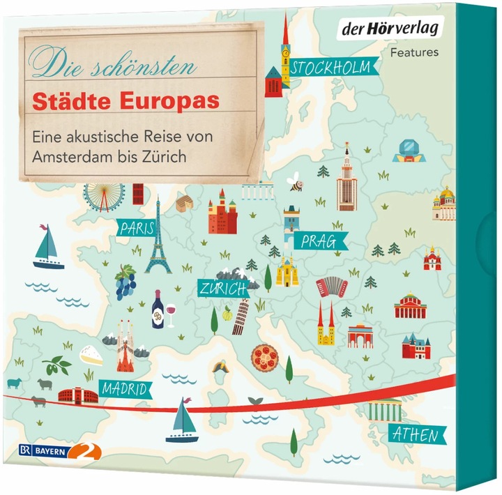 Produktbild Die schönsten Städte Europas (Till Ottlitz, Krista Posch, Beate Himmelstoss, Christian Baumann, Deutsch)