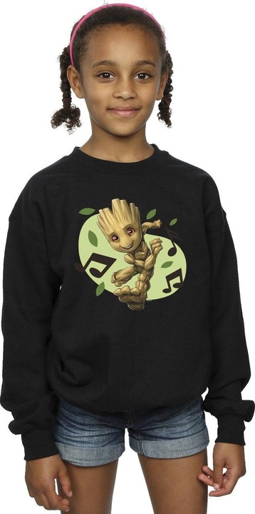 Produktbild Guardians Of The Galaxy Groot Musical Notes Sweatshirt Mädchen (140, 146)