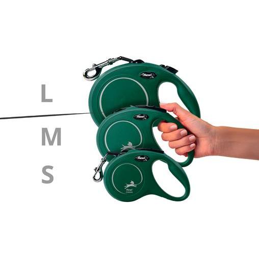 Laisse pour Chien Flexi Vert L