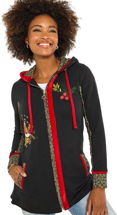 Produktbild Joe Browns Festive Robin Print Hoodie (40)