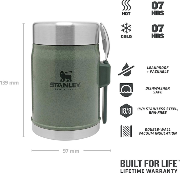 Produktbild Stanley 1913 Classic Food Jar + Spork (0.40 l)
