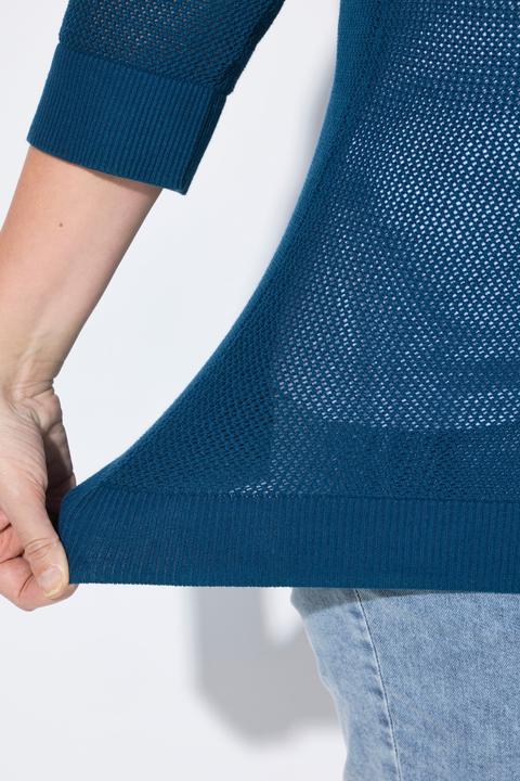 Produktbild Ulla Popken Pullover, U-Boot-Ausschnitt, 3/4-Arm (42, 44)