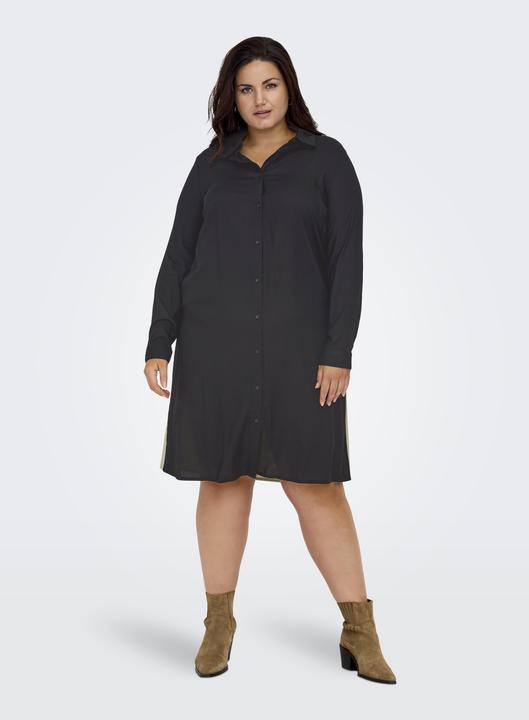 Image du produit Only Robe chemisier curvy couleur contrastée (52)