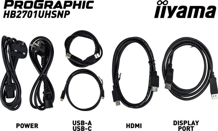 Image du produit iiyama 27" IPS BLACK 2.0 panel, 3840x2160 UHD (3840 x 2160 pixels, 27")