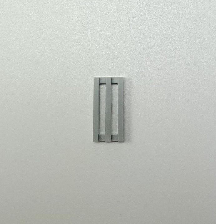 Produktbild LEGO 1x2 Gitterfliesen Hellgrau - 2412b NEU! Menge 100x (LEGO Classic)