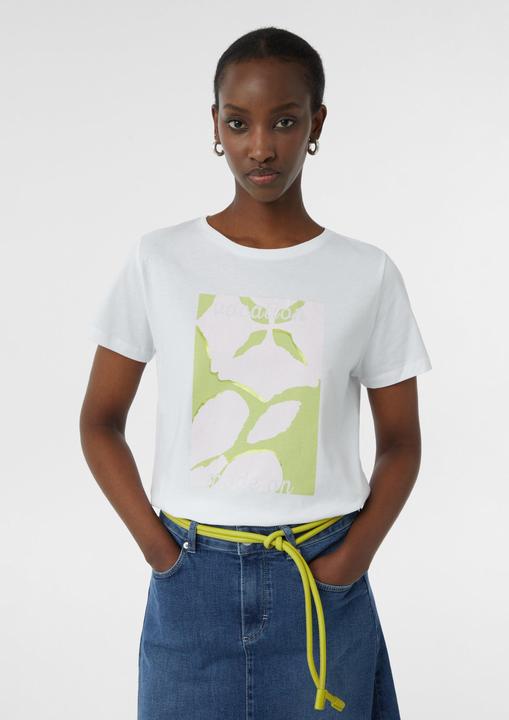 Produktbild Comma T-Shirt Jersey-T-Shirt mit Artwork (38)