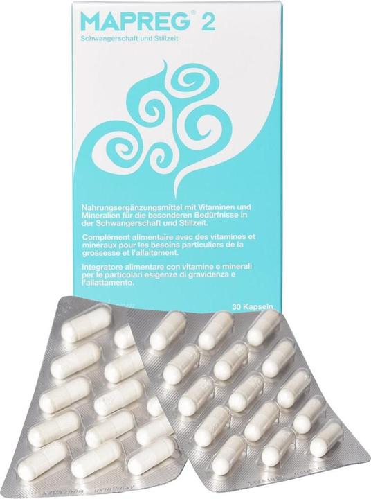 Actual product image Mapreg 2 Pregnancy and lactation capsules (30 pcs) (30 Piece, Capsules, 38 g)