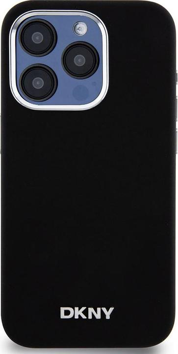 Produktbild DKNY DKHMP15LSMCHLK iPhone 15 Pro 6.1" czarny/black hardcase Liquid Silicone Small Metal Logo MagSaf (Apple iPhone 15 Pro)