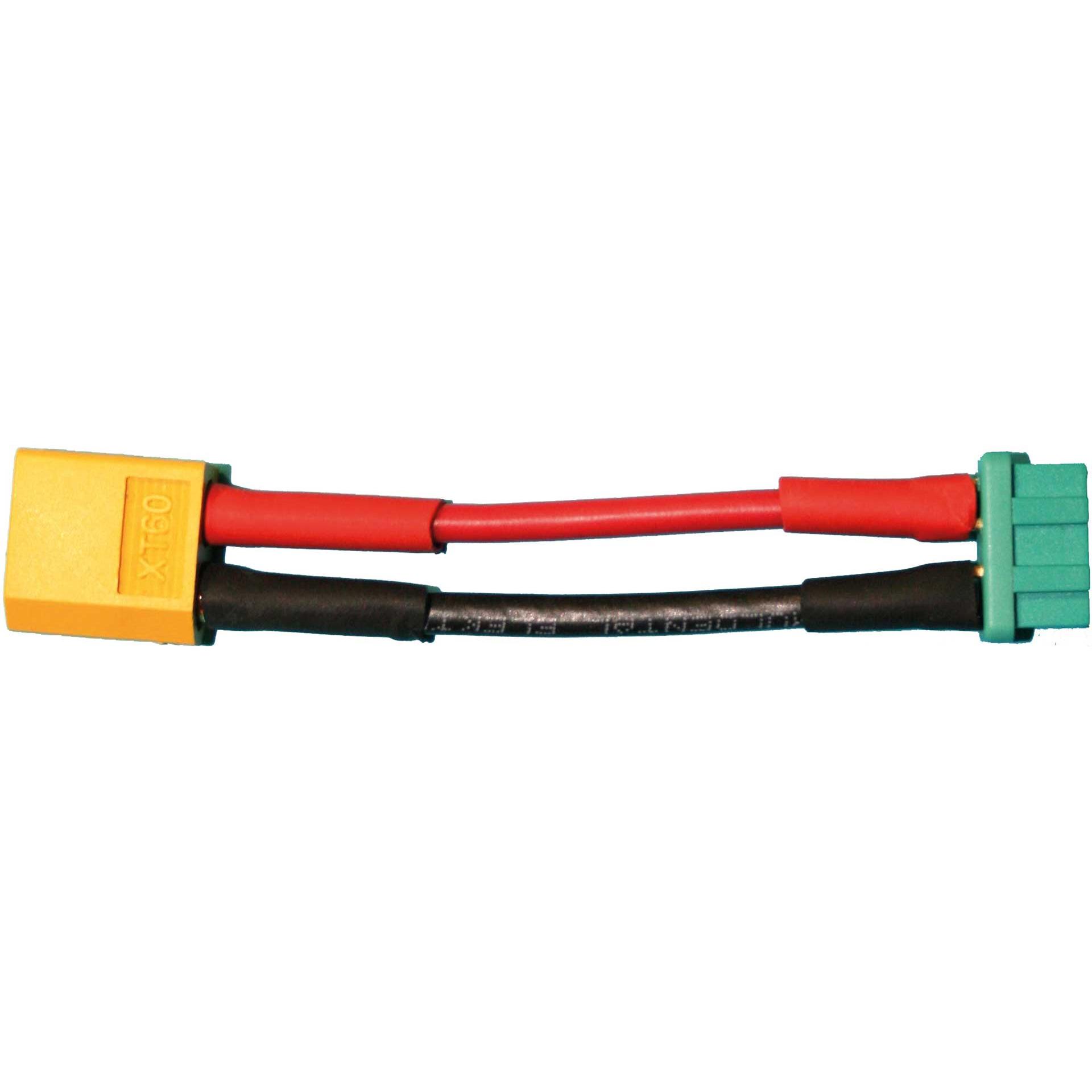 Thumbnail - Planet-Hobby Adapterkabel XT60-Stecker auf MPX-D- Buchse 1Stk.