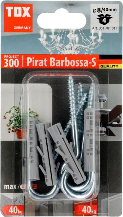 Produktbild Tox Pirat Barbossa-S (4 Stk.)