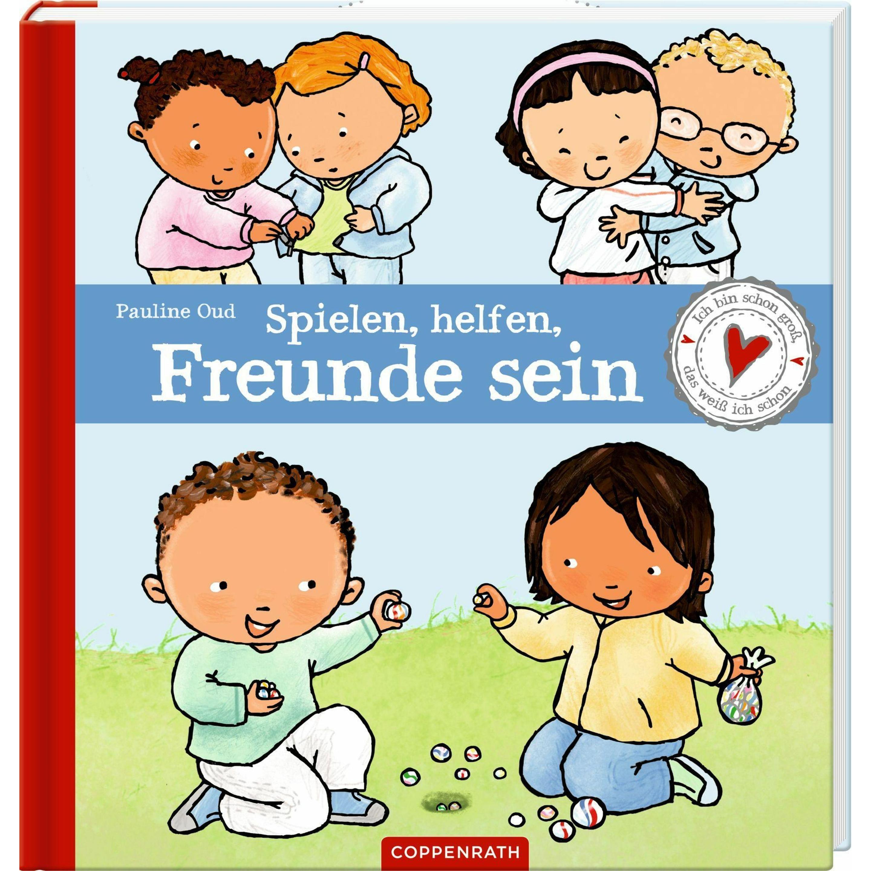 Coppenrath Spielen, helfen, Freunde sein (Deutsch, Pauline Oud, Andrea Kluitmann, 2024) (44876370)
