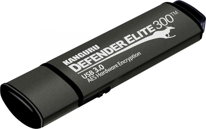 Produktbild Kanguru Defender Elite300 USB 256GB USB3.0 Stick Encrypted Kapazität - 256 GB (256 GB, USB-A)