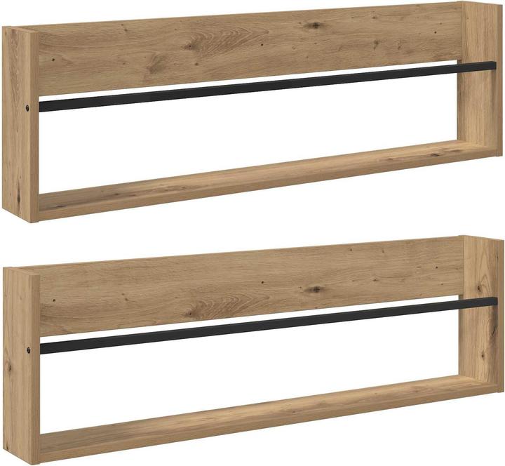 Actual product image vidaXL Wandaufbewahrung (12 x 12 x 30 cm)