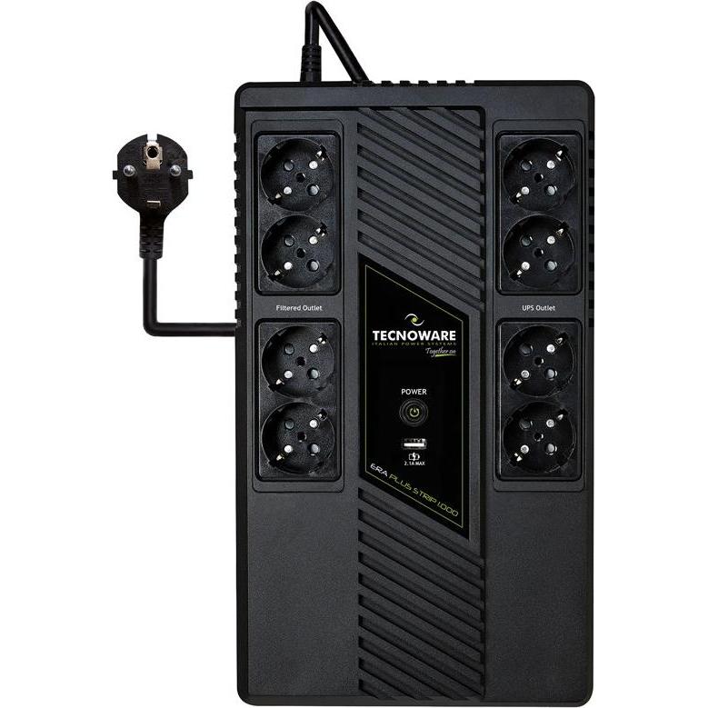 Thumbnail - Tecnoware Ups 1000va Line Inte.Era Plus Strip (1000 VA, 700 W, Line-Interaktiv USV), USV