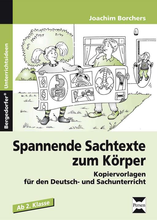 Produktbild Spannende Sachtexte zum Körper (Deutsch, Joachim Borchers, 2016)