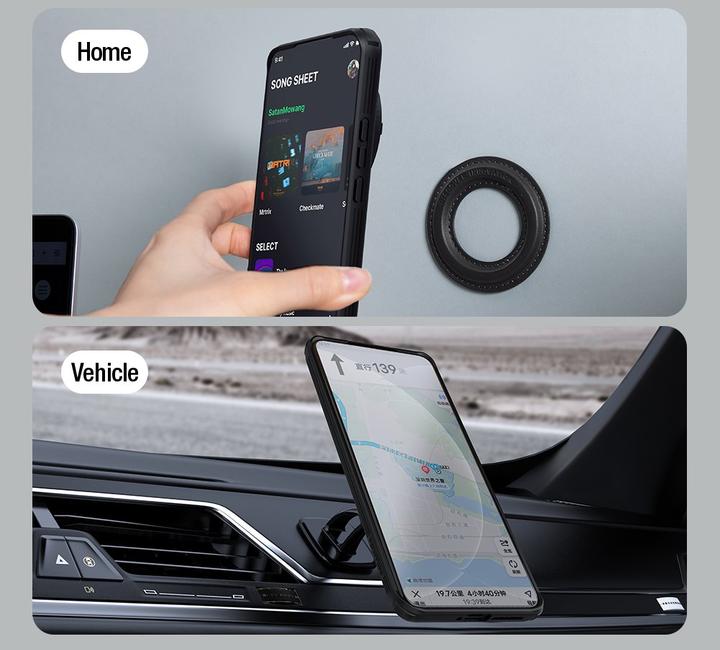 Actual product image Xiaomi Back panel cover - Nillkin CamShield Prop Magnetic Case for 15 Ultra Black (Xiaomi 15 Ultra)