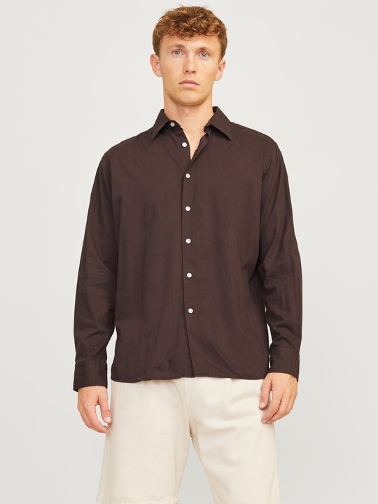 Produktbild Jack & Jones Jorjoshua Oversized Shirt Ls Smu Ln (M)
