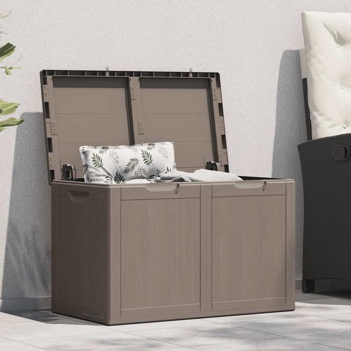 Actual product image vidaXL Garten-Aufbewahrungsbox