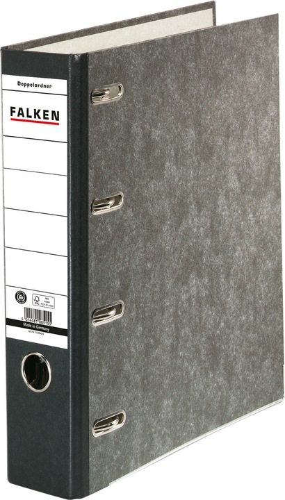 Produktbild Falken Doppelordner S70 2xDIN A5 quer 70mm Pappe (A5, 70 mm, 1 x)