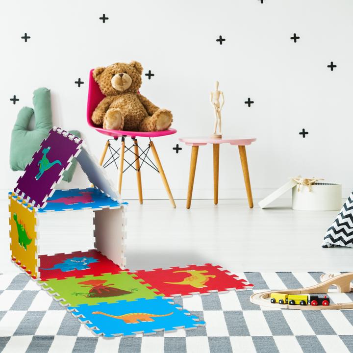 Actual product image Relaxdays 9-piece puzzle mat (30 x 30 x 1 cm)