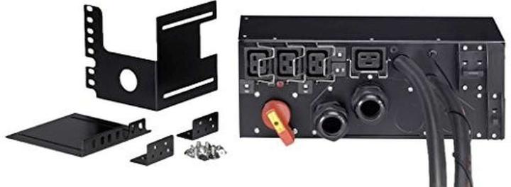 Actual product image Eaton Service Bypass Panel 230V Rackmount Input Hard Wire Output Hard Wire (4)C19 (11000 W)