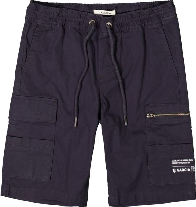 Immagine prodotto Garcia Pantaloncini cargo scuri con elastico in vita (140)