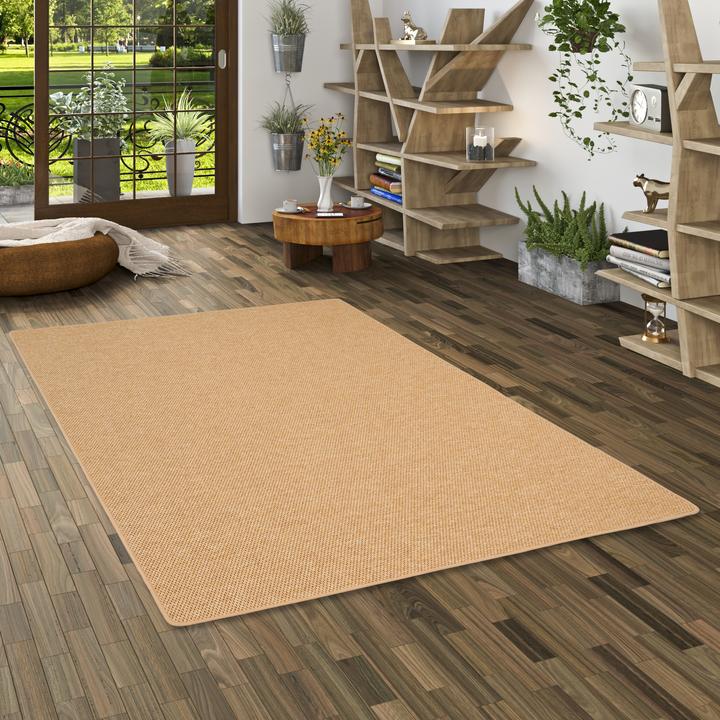 Produktbild Snapstyle Natur Flachgewebe Teppich Bentzon (100 x 400 cm)