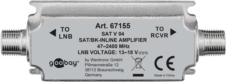 Produktbild Goobay SAT/BK-Antennenverstärker 47 MHz - 2400 MHz (Verstärker)