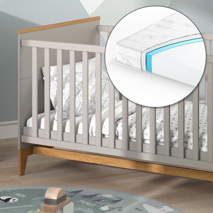 Image du produit VitaliSpa Kinderbett Malia, Cashmere-Eiche, 143.2 x 81 cm, mit Matratze
