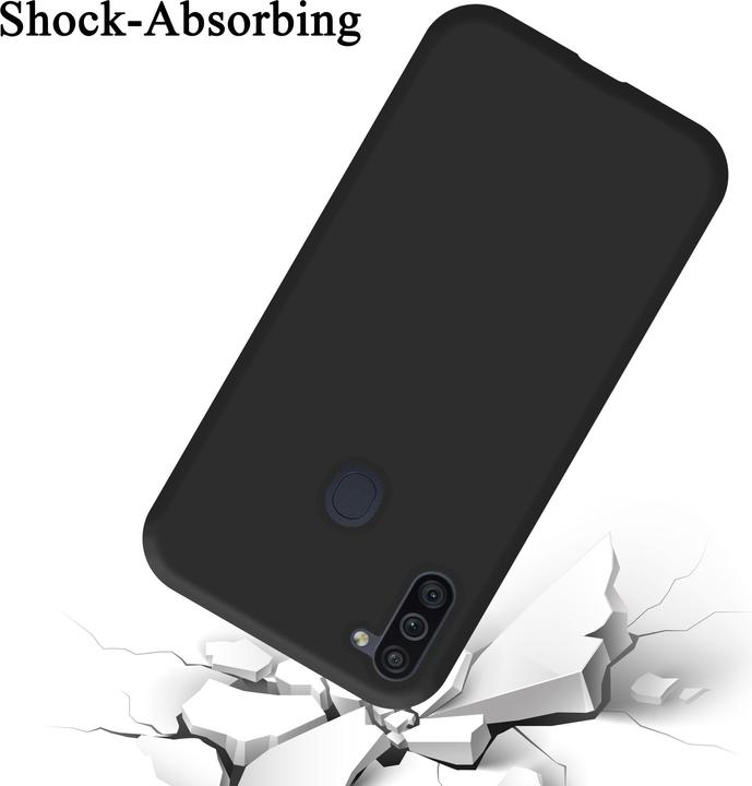 Immagine prodotto Cadorabo Copertura della cassa del silicone liquido TPU (Samsung Galaxy M11, Samsung Galaxy A11)
