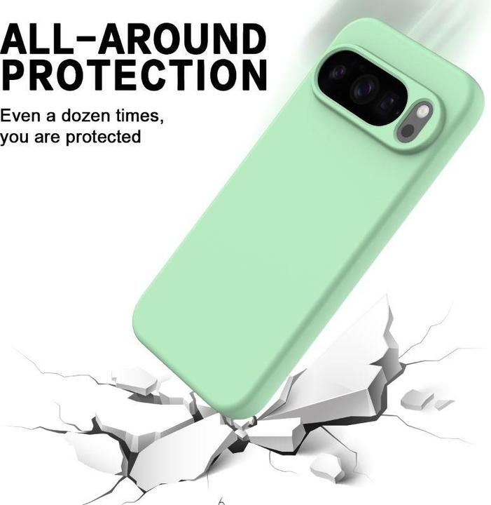 Image du produit RPD Google Pixel 10 / 10 Pro XL - Silikon Schutzhülle, Grün (Google Pixel 10 Pro XL)